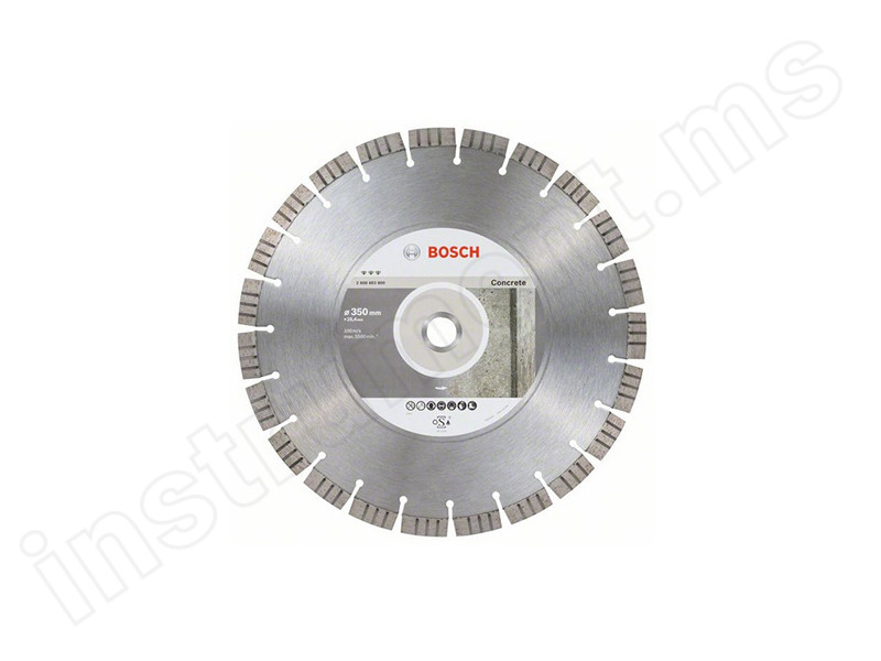 Алмазный диск Bosch Bf Concrete 350/25.4 - фото 1