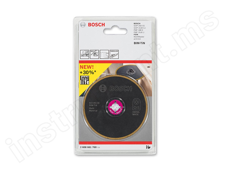 Сегментированный диск BIM-TIN Multi Material AOI 85AB Bosch d=85мм - фото 1