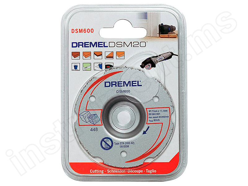 Многофункциональный диск для резки заподлицо Dremel для DSM20 - фото 1
