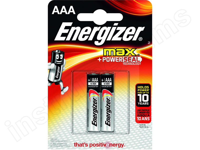 Батарейка MAX ААА 2шт. Energizer LR03 E92 - фото 1