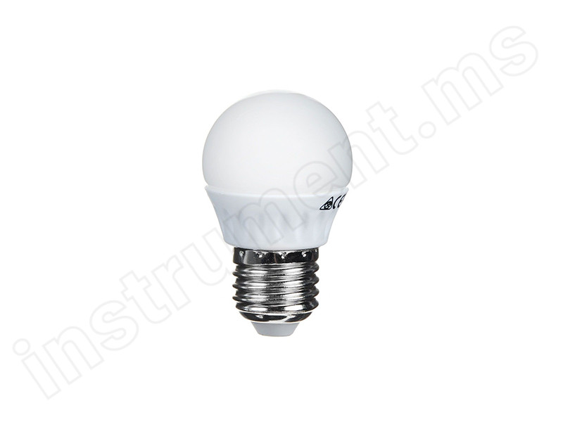 Лампа LED 5Вт 45мм E14 4500K белый свет Экономка Шарик - фото 1