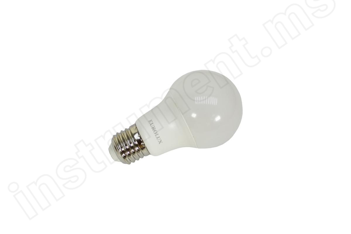 Лампа LED 11Вт E27  белый свет Eurolux A60 - фото 1