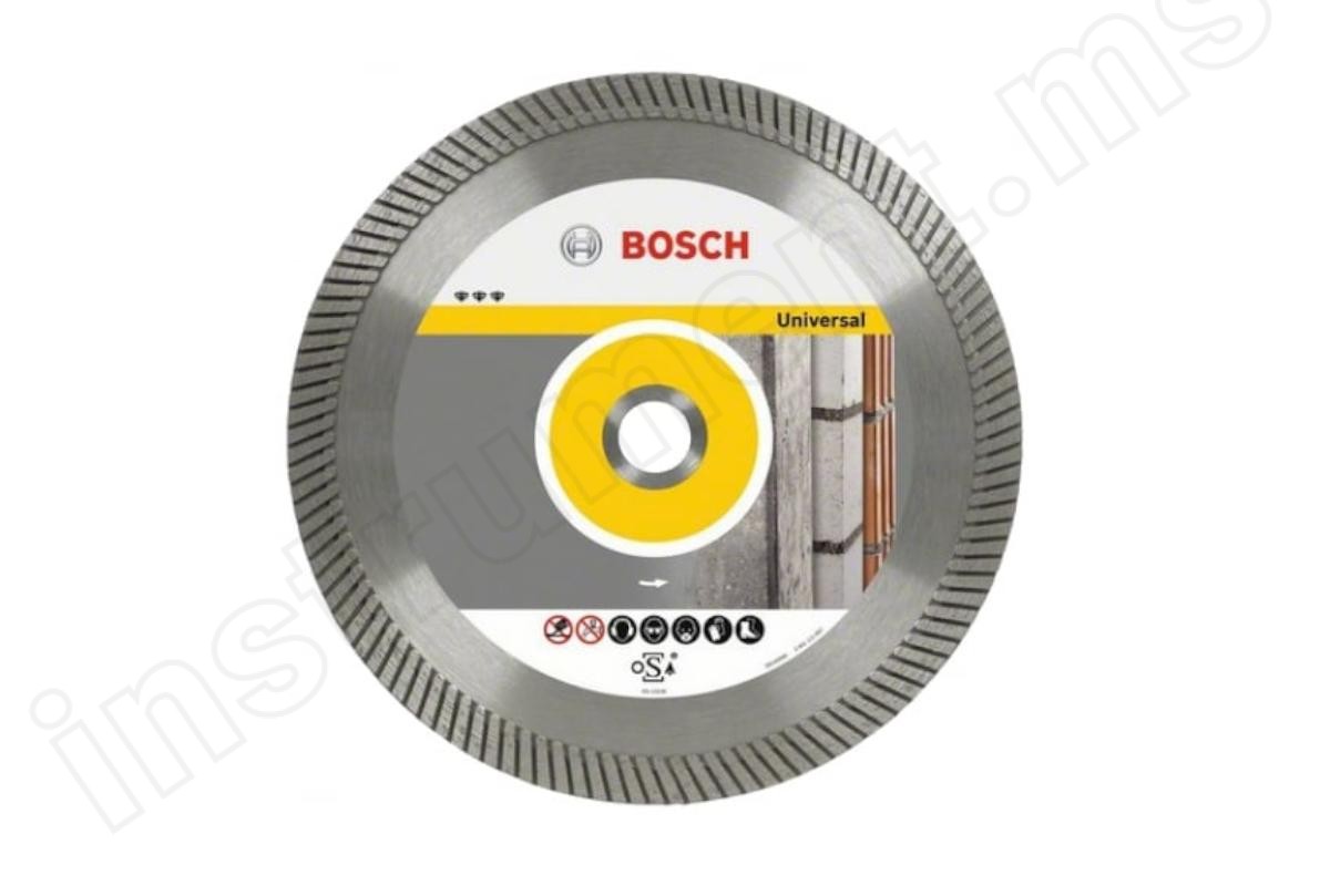 Алмазный диск Best for Universal Turbo Bosch d=125х12х22,2мм - фото 1