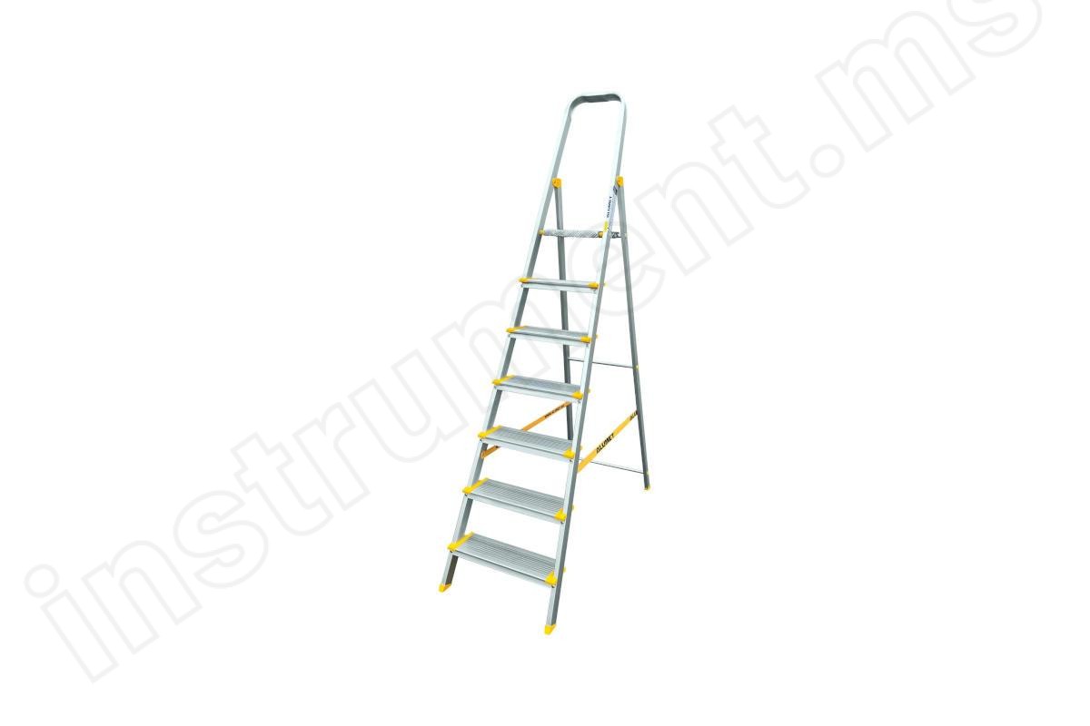 Лестница-стремянка Алюмет 7-ти ступенчатая,  профессиональная   арт.AS707 - фото 1