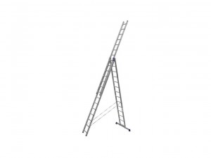 Лестница Алюмет 3х14, трехсекционная, серия H3   арт.H3 5314 - фото 1