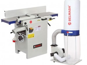 Комплект: фуговально-рейсмусовый станок, вытяжная установка BELMASH JT-2 310/225-380 + BELMASH DC2500/380 - фото 1