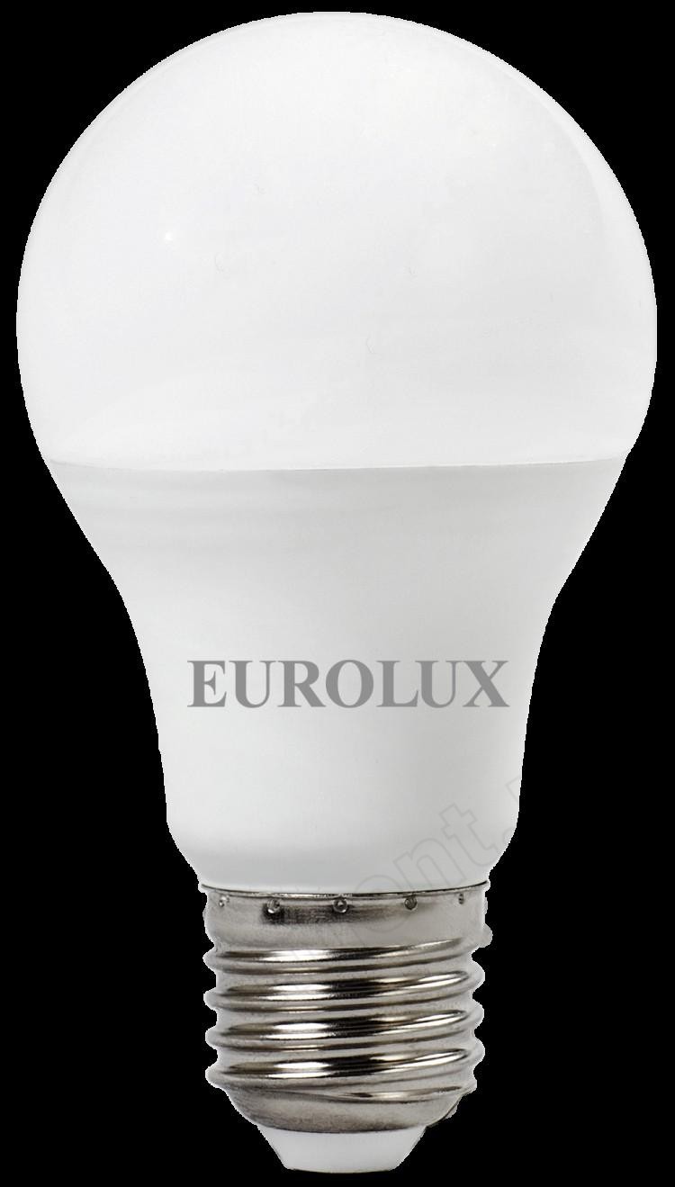 Лампа светодиодная EUROLUX LL-E-A60-13W-230-4K-E27 - фото 1