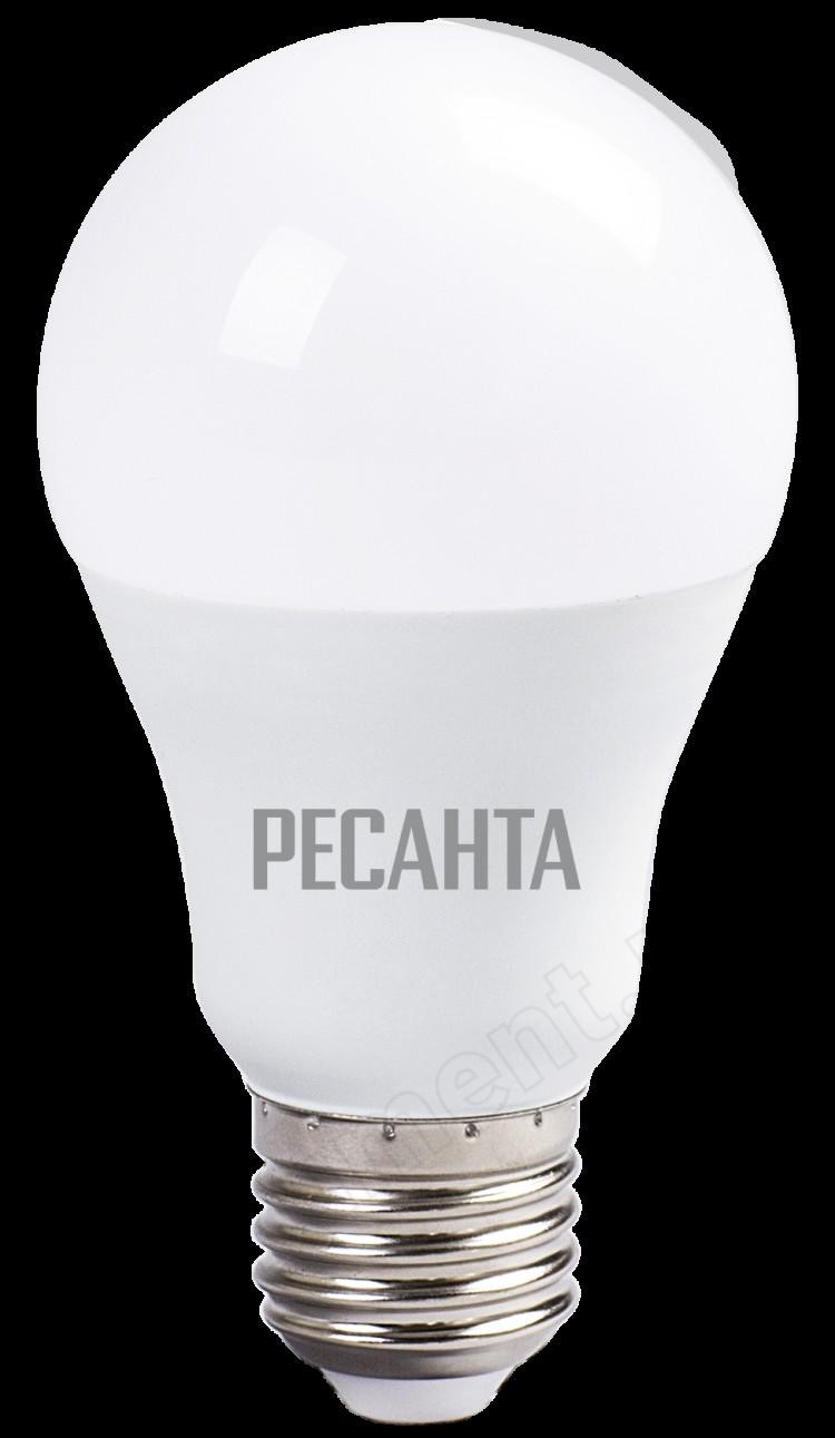 Лампа светодиодная РЕСАНТА LL-R-A60-13W-230-3K-E27 - фото 1