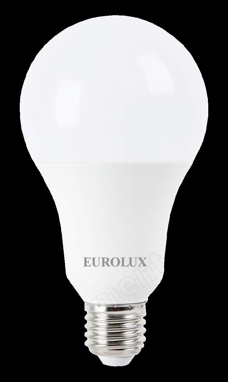 Лампа светодиодная LL-E-A80-25W-230-4K-E27 (груша, 25Вт, нейтр., Е27) Eurolux - фото 1