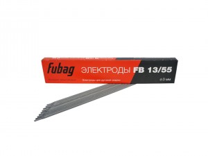 Электроды 3 мм сварочные Fubag FB 13/55, 0.9кг арт. 38881 - фото 1