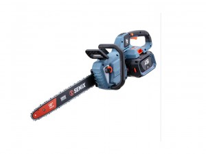 Пила цепная аккумуляторная, с АКБ и ЗУ, 60В, 4Ач, бесщет. дв. Senix CSX6-M1-EU - фото 1