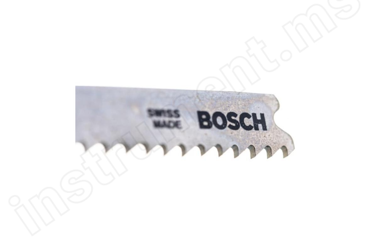 Пилки к лобзику Bosch T118 B, HSS 5шт - фото 2