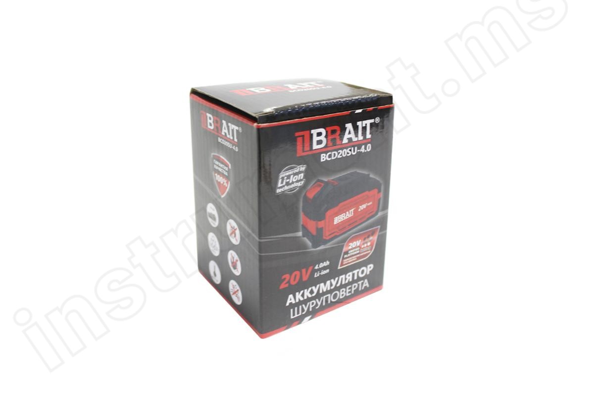 Аккумулятор Brait BCD20SU-4.0   арт.21.02.353.070 - фото 3