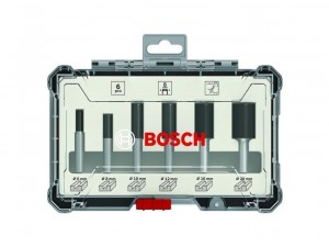 Набор пазовых фрез Bosch из 6шт с хвостовиком 8мм   арт.2607017466 - фото 2