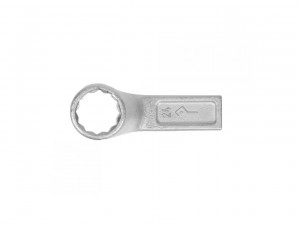 Ключ накидной 24мм односторонний КЗСМИ, оцинкованный   арт.129885 - фото 2