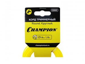 Леска для триммера, Round Champion d 1,6мм/15м C5001 - фото 3