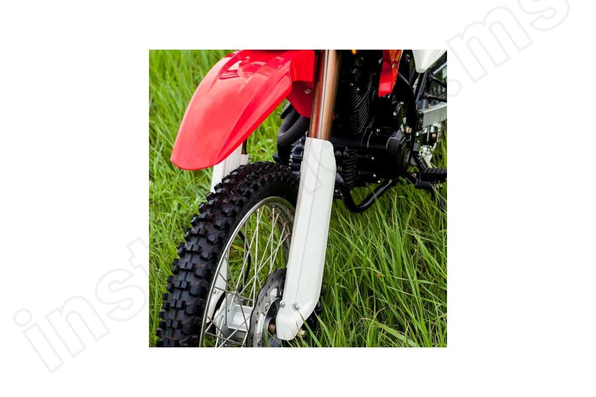 Мотоцикл IRBIS TTR 250R красный, с ПСМ - фото 7