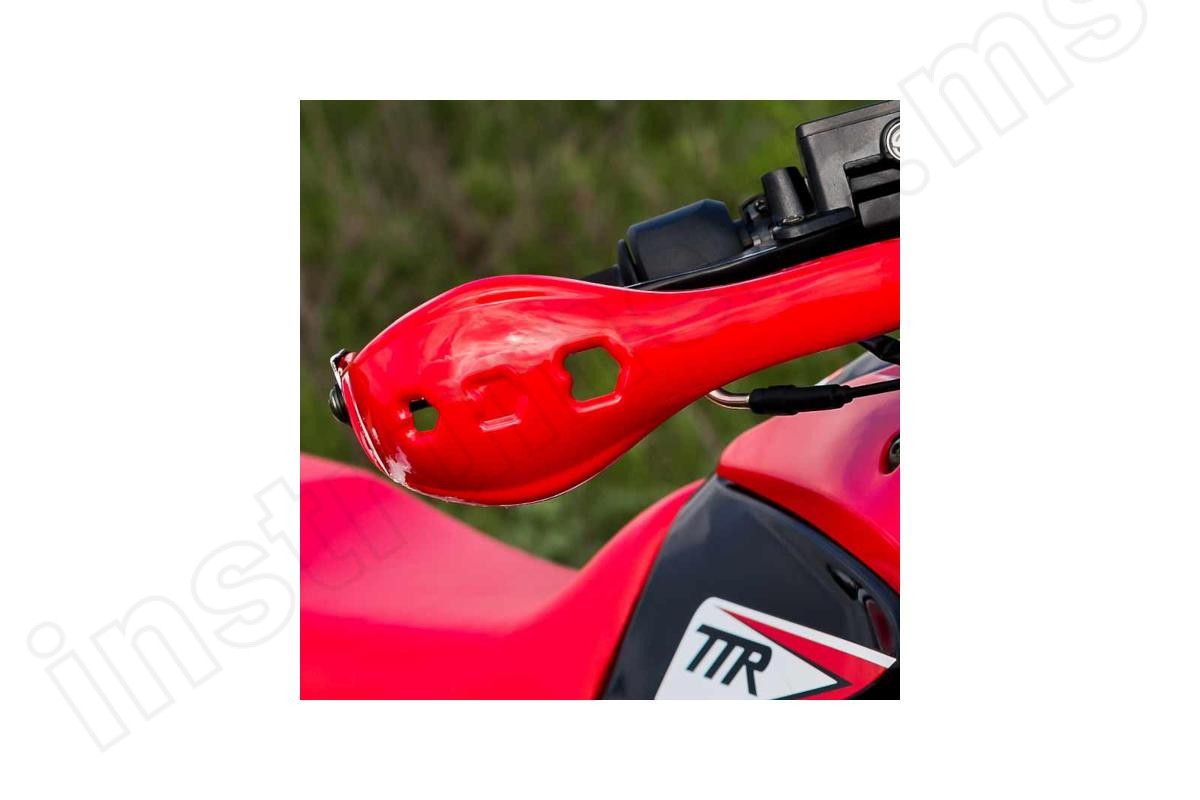Мотоцикл IRBIS TTR 250R красный, с ПСМ - фото 8