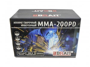 Инверторный сварочный аппарат Brait ММА-200РD арт.18.01.012.043 - фото 10