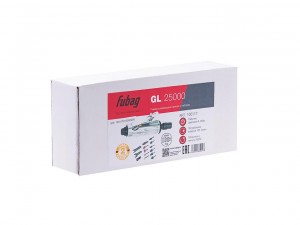 Машина шлифовальная прямая Fubag GL 25000, с набором арт. 100117 - фото 5