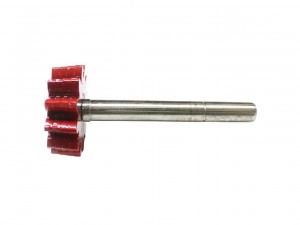 Вал привода + конич.шестерня Профмаш Б120.12.000, для Б 120-160 Б120.12.000 - фото 2