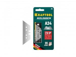 Лезвие 59х18,7х0,65мм Kraftool А 24, 5шт арт. 09625-S5_z02 - фото 2