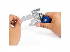 Нож складной Workpro WP211006, трапециевидное лезвие - фото 6