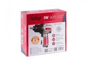 Гайковерт пневматический Fubag IW900, квадрат 1/2'' арт. 100194 - фото 5