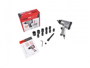 Гайковерт пневматический Fubag PW312 с набором из 10 головок, квадрат 1/2'' арт. 100109 - фото 8